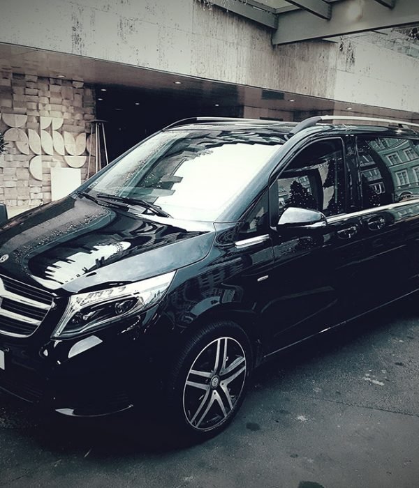 Private Mercedes Minibus Airport pick-up